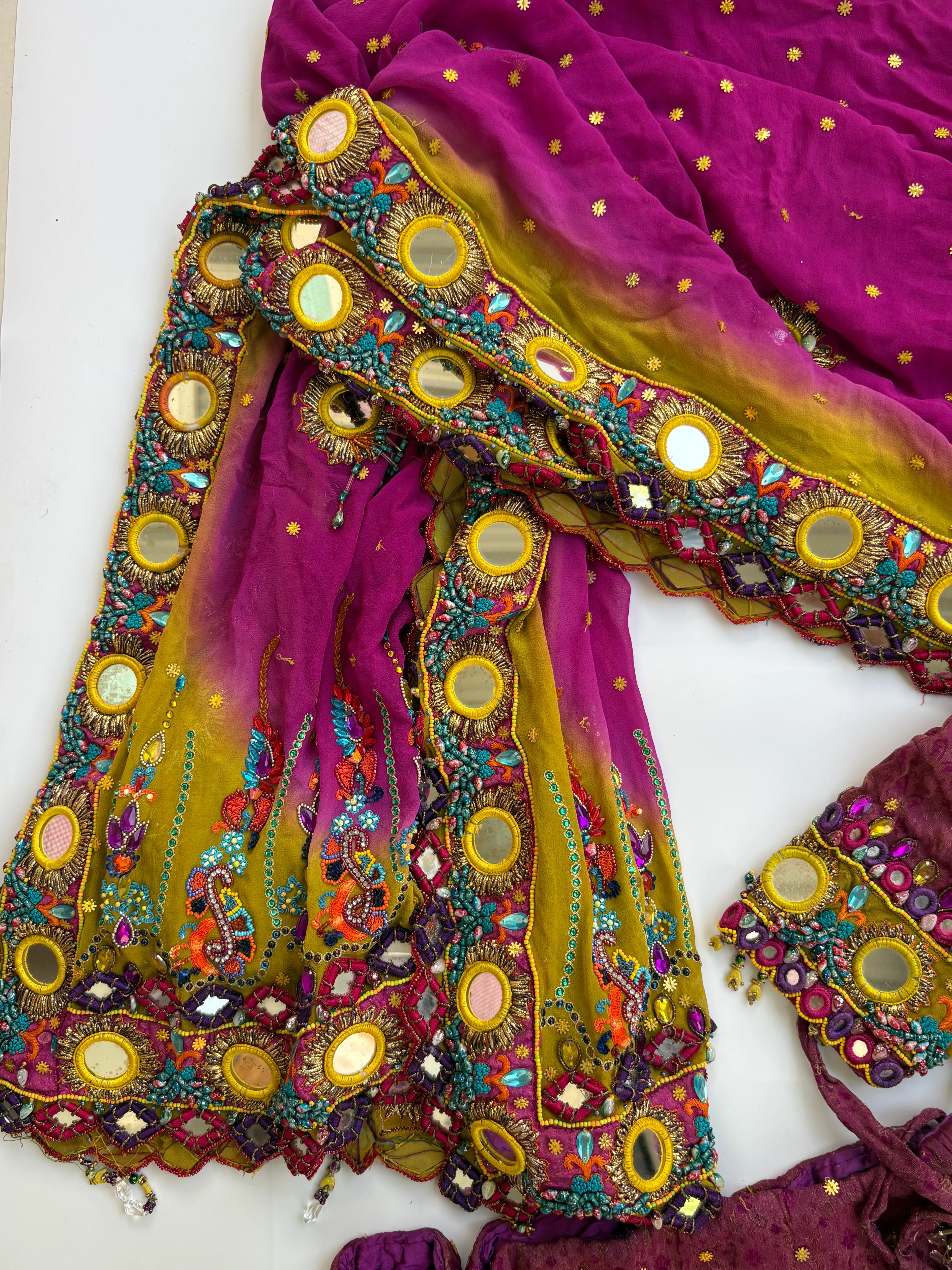 Vintage lehenga set (3 pi3ece)